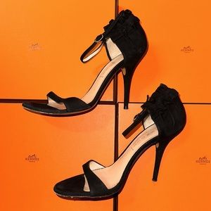 Casadei Suede Strappy Sandals